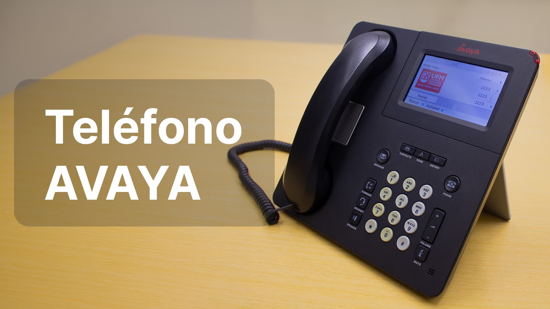 Teléfono AVAYA