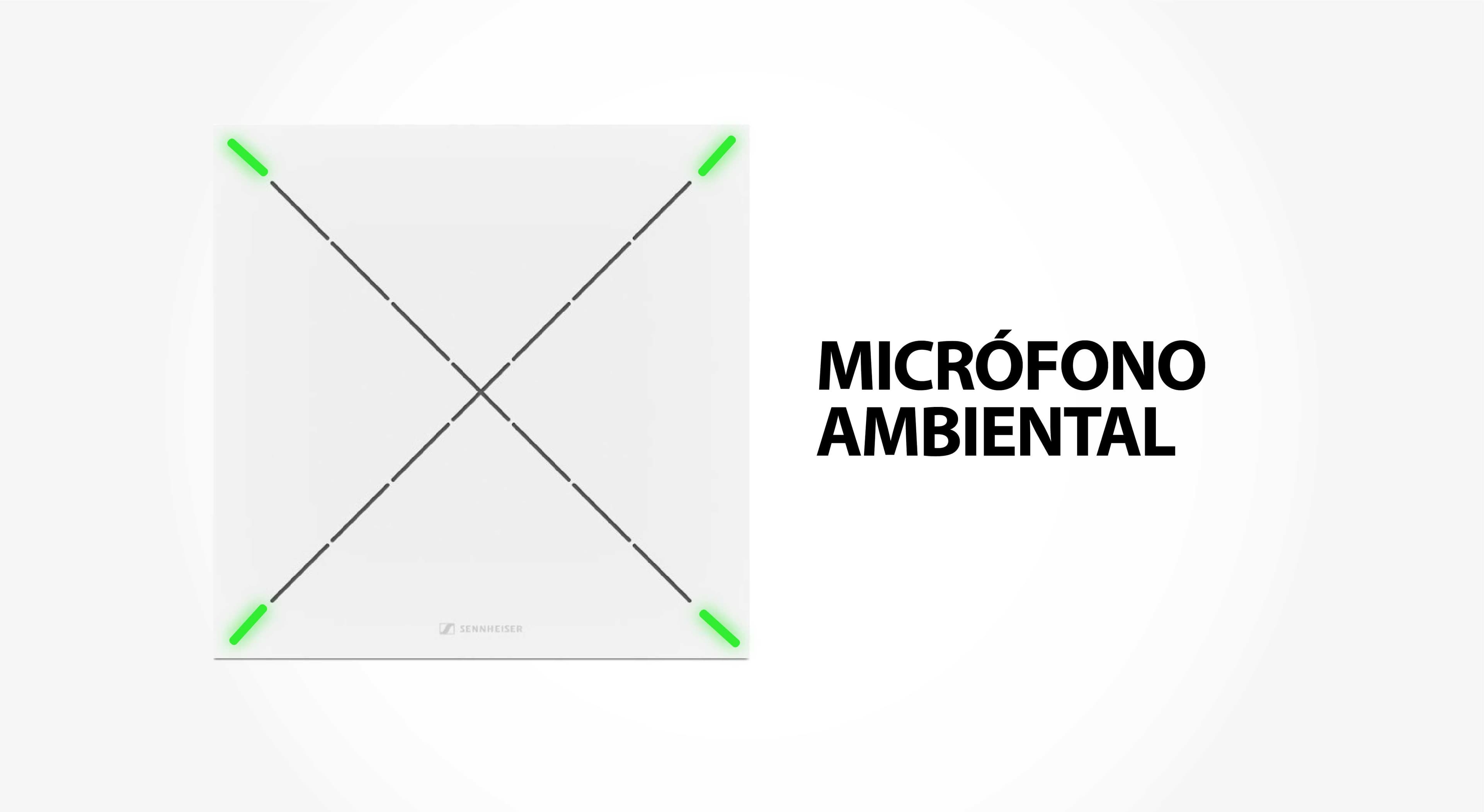 MICRÓFONO AMBIENTAL:  TeamConnect Ceiling 2